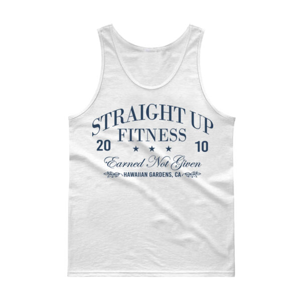 STRAIGHT UP FITNESS - REGIONAL - UNISEX TANK TOP - WHITE - WAFD8B Thumbnail