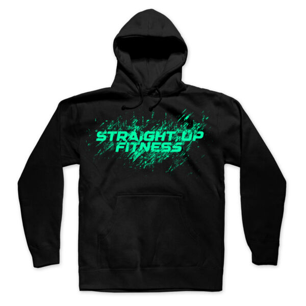STRAIGHT UP FITNESS - DIGITAL GRUNGE - UNISEX HOODIE - BLACK - $VWE1BP$ Thumbnail
