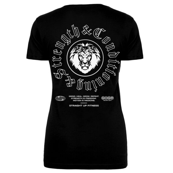 STRENGTH & CONDITIONING - WOMEN'S FITTED T-SHIRT - $GCD417$ Thumbnail