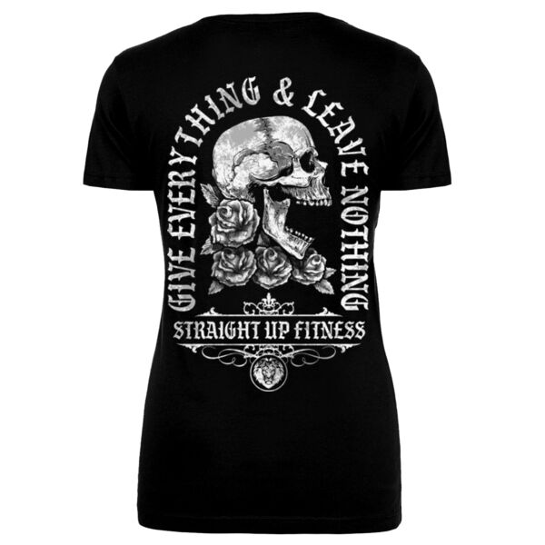 LEAVE NOTHING - WOMEN'S FITTED T-SHIRT - $KSQUZG$ Thumbnail