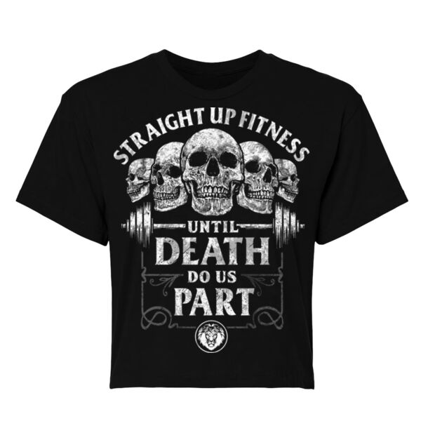 UNTIL DEATH DO US PART - WOMEN'S CROP T-SHIRT - $NVF6ET$ Thumbnail