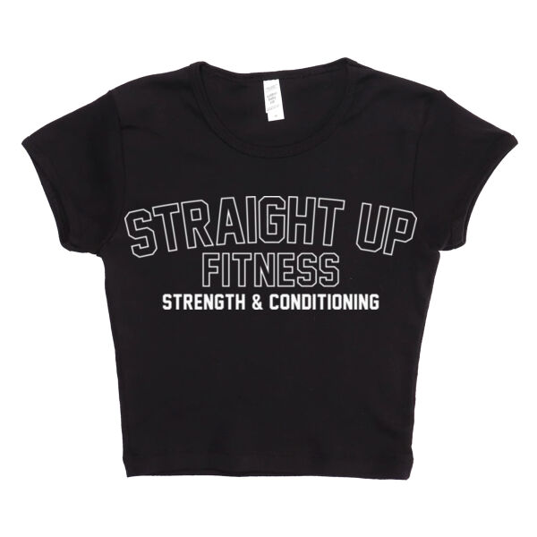 STRENGTH & CONDITIONING - WOMEN'S BABY RIB CROP T-SHIRT - $VSPELD$ Thumbnail