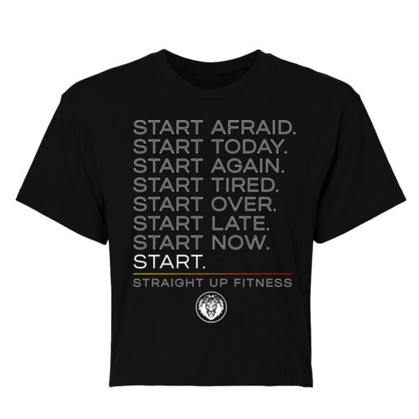 JUST START - WOMENS' CROP T-SHIRT - $SMJEA7$ Thumbnail