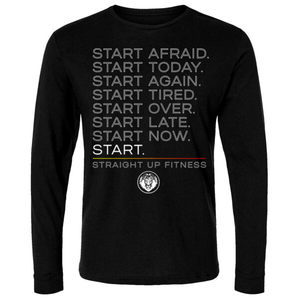 JUST START - LONG SLEEVE T-SHIRT - $U5W1EV$ Thumbnail