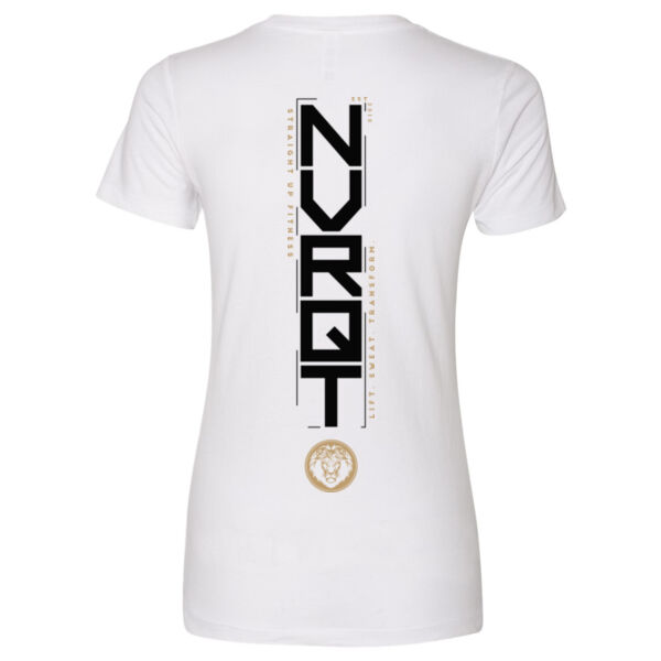 NVRQT BACKBONE - WOMEN'S FITTED T-SHIRT - $7VPUNC$ Thumbnail