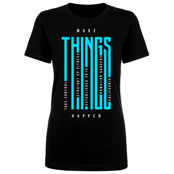 TAKE CONTROL - WOMEN'S FITTED T-SHIRT - $XRNBGS$ Thumbnail